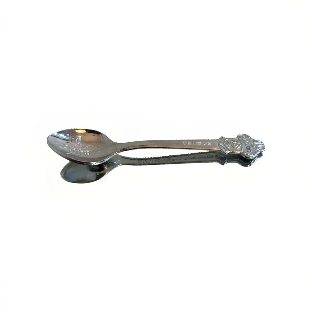Rolex‎ Bucherer of Lucerne Switzerland CB Souvenir Collector Spoons Vintage